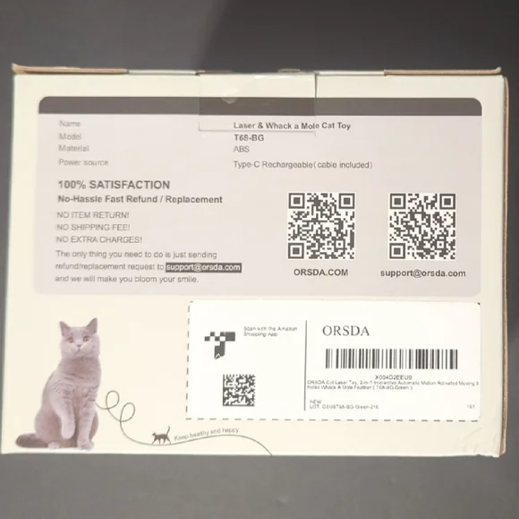 Orsda Double Laser Cat Toy - Picture 11 of 14